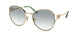 ZVN03O - Gold - Clear Gradient Light Blue