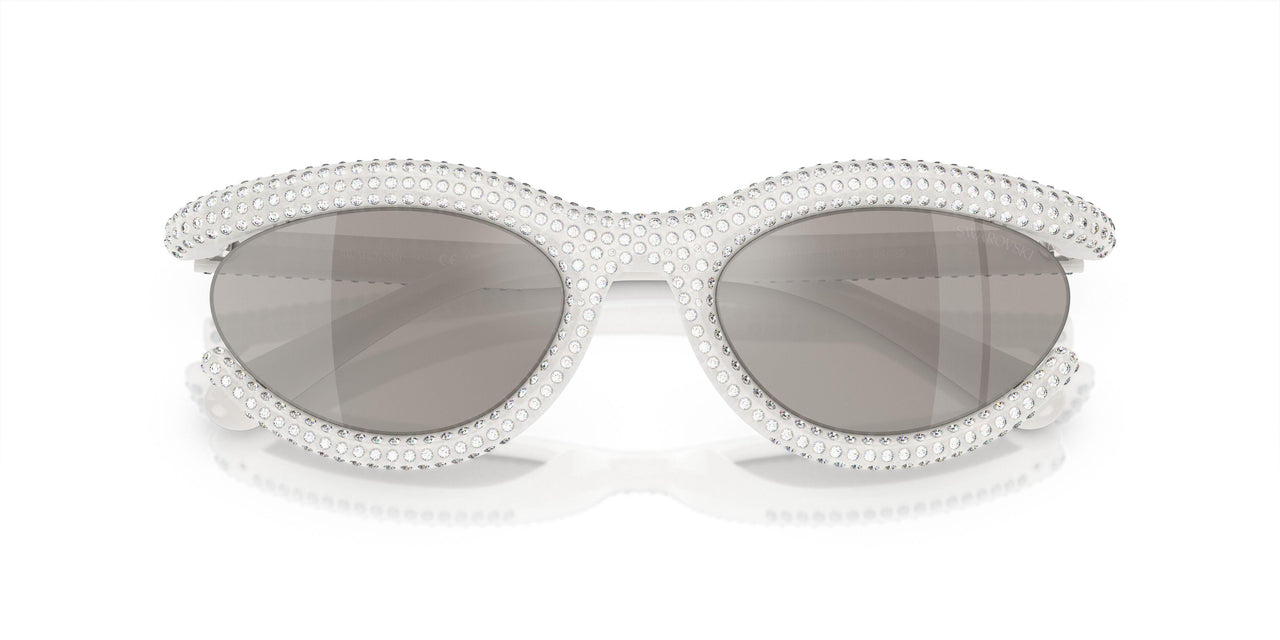 10336G - White - Light Grey Mirror Silver