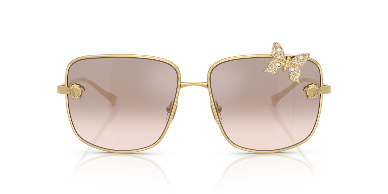 10028Z - Gold - Light Brown Mirror Silver Gradient