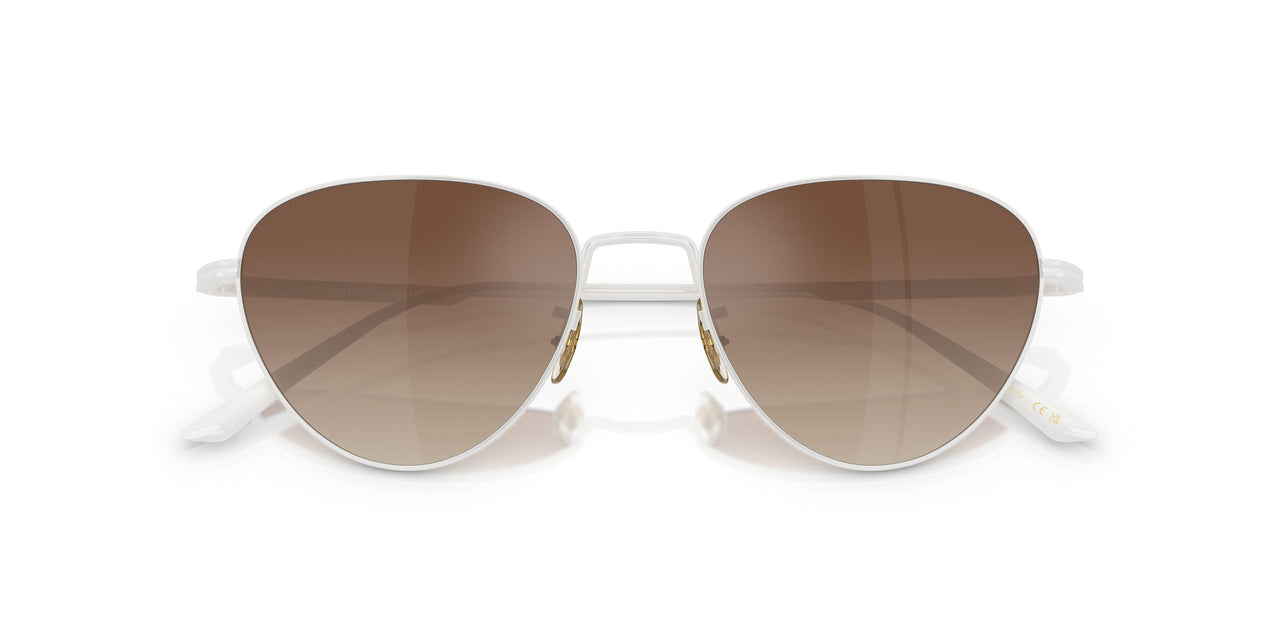 5535Q1 - White - Dark Brown Gradient Mirror