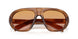 25O04N - STRIPED ROSEWOOD - ORANGE/DARK PINK