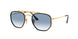 91673F - Gold - Clear Gradient Blue