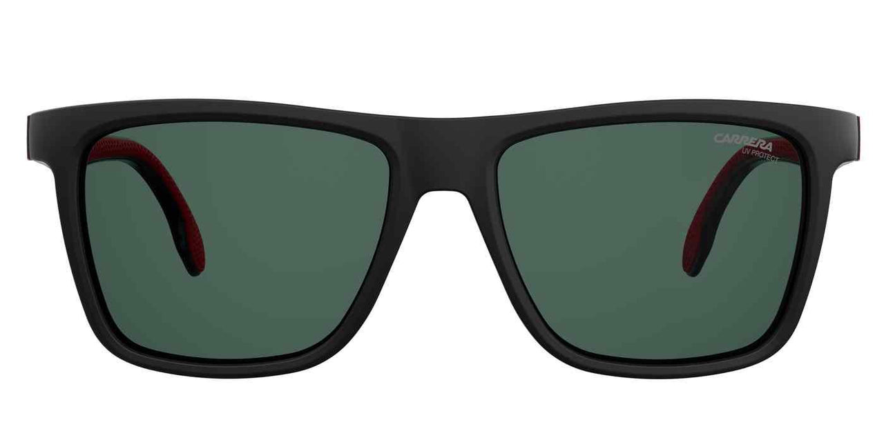 0807-QT - Black - Green Lens