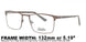 Smoke SM00120 Part Eyeglasses