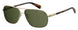 0J5G-UC - Gold - Green Polarized Lens