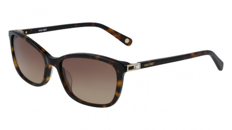 Nine West Tortoise Shell Sunglasses NINE WEST - NW618S 218 56/18/135 - SOFT TORTOISE - WOMEN  main image 4