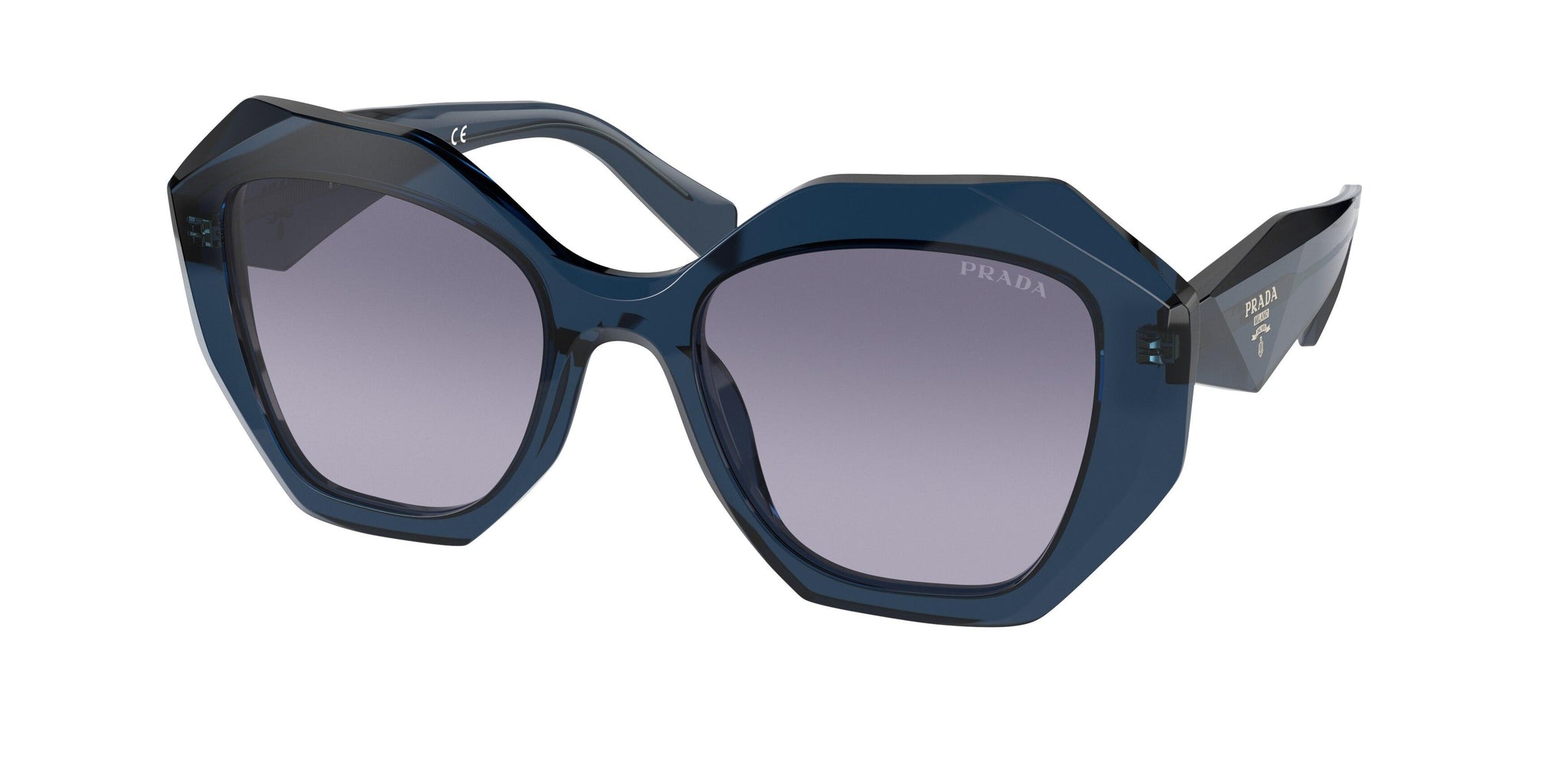 NEW PRADA SPR16W VAU-05C Sunglasses Havana Brown Gradient Lens 53mm Prada PR B06S Sunglasses | LensCrafters main image 2