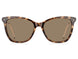 0086-70 - Dark Havana - Brown Lens