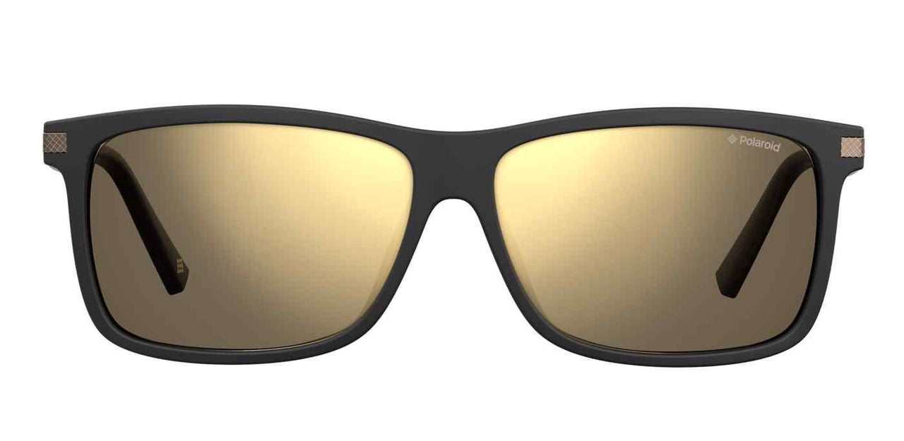 0003-LM - Matte Black - Gray Gold Mirror Lens