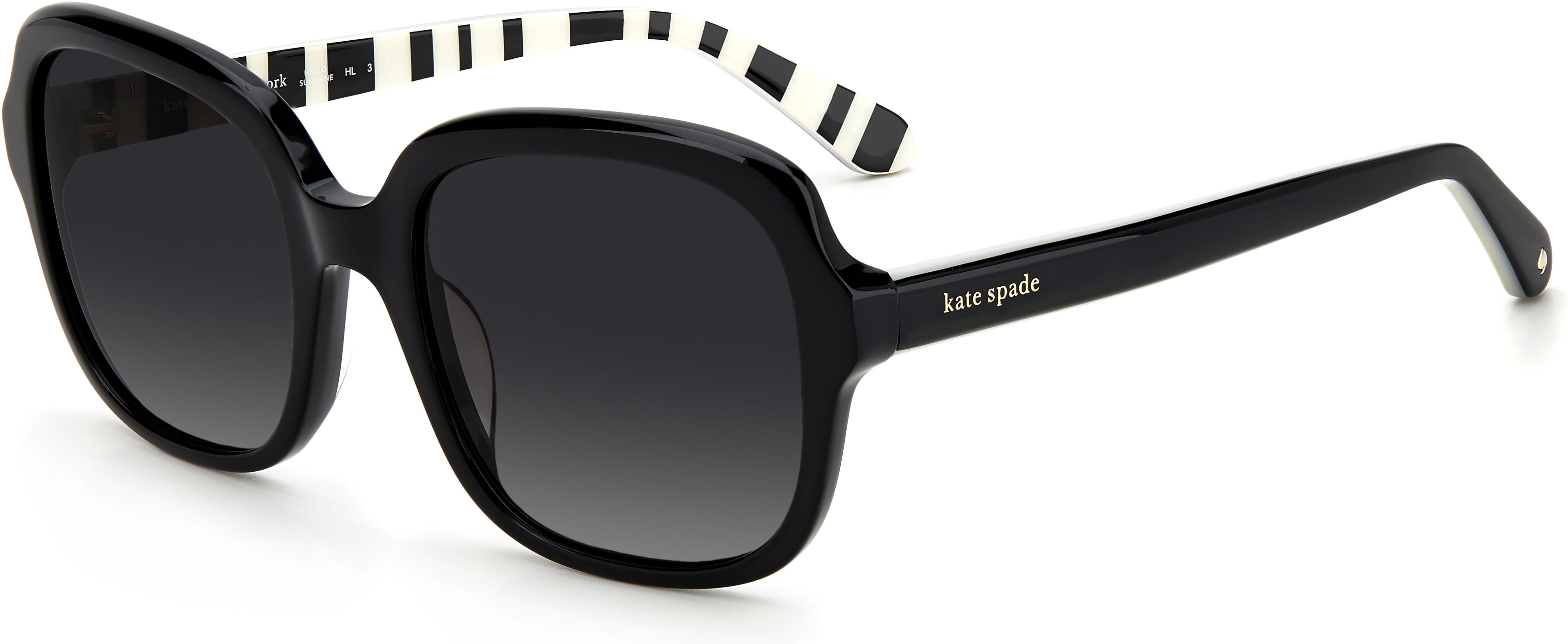 Kate spade black on sale sunglasses