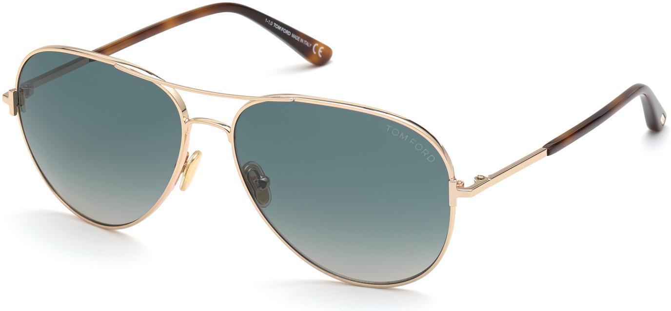 NEW TOM FORD SUNGLASSES, FT0783 28F GOLD WOMEN EYEWEAR TF783 28F Tom Ford FT0823 Sunglasses | Select Eyewear main image 3
