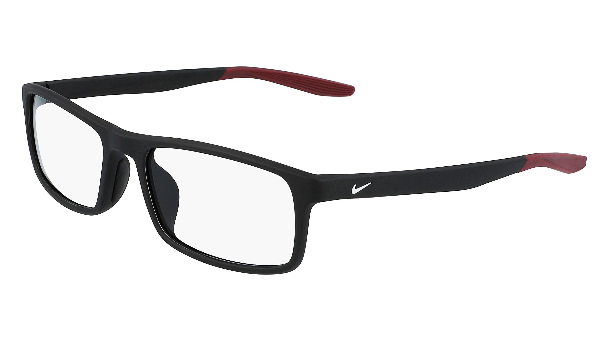 Cheapest NEW NIKE 7128 003 Matte Black Eyeglasses 50mm with Nike Case