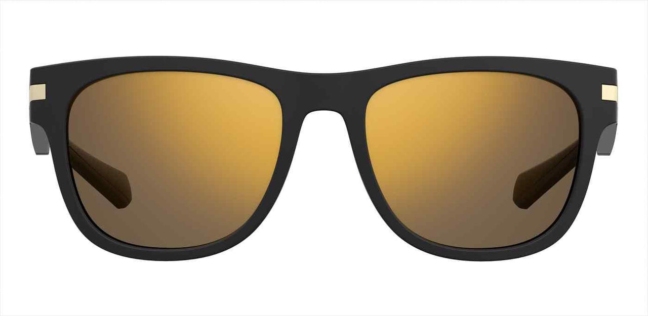 0I46-LM - Black Gold - Gray Gold Mirror Lens