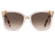 0733-HA - Peach - Brown Gradient Lens