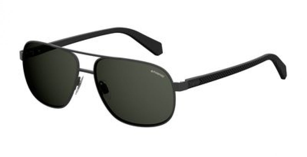 0003-M9 - Matte Black - Gray Polarized Lens