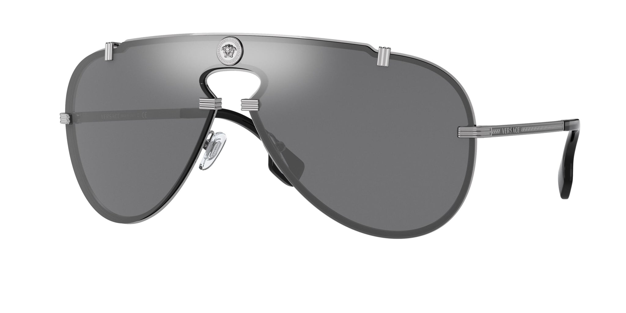 VERSACE シルバー サングラス Versace 2243 Sunglasses