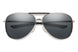 YB765M9 - Silver - Polarized Gray