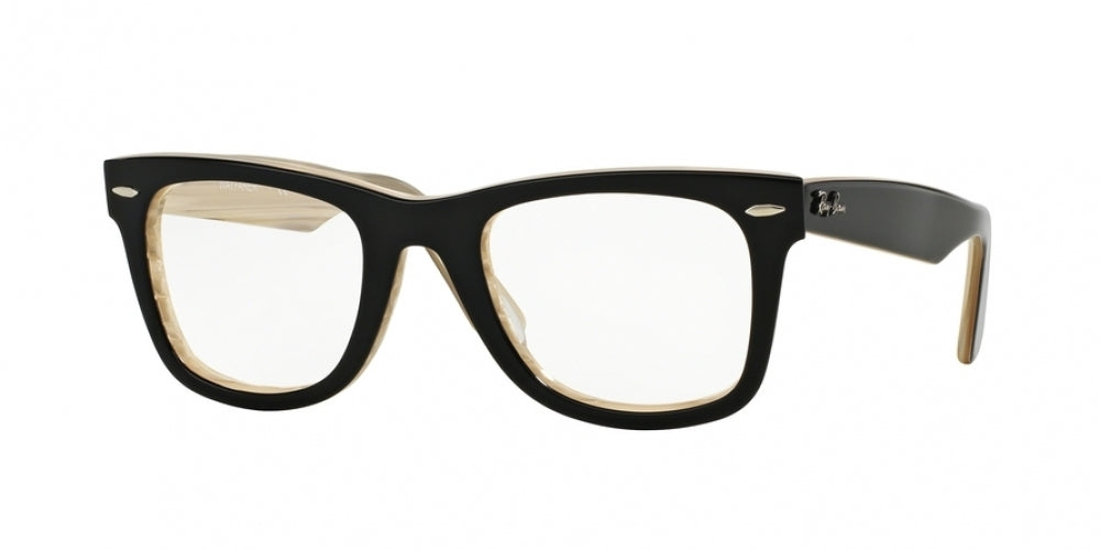 小物 Ray Ban RB 5121F 2000 WAYFARER ORIGINAL WAYFARER OPTICS Eyeglasses with Black Frame