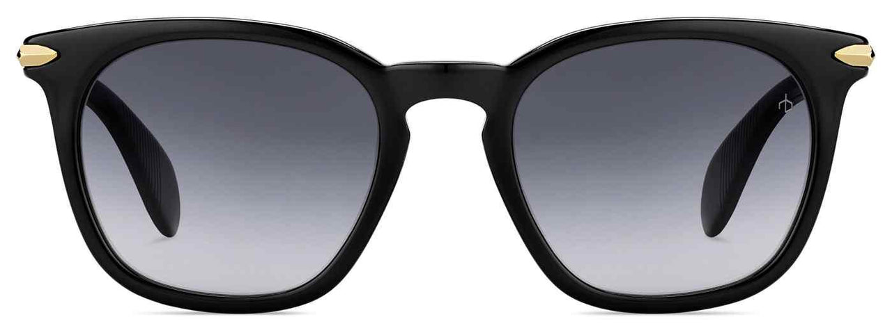 0807-9O - Black - Dark Gray Gradient Lens