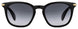 0807-9O - Black - Dark Gray Gradient Lens