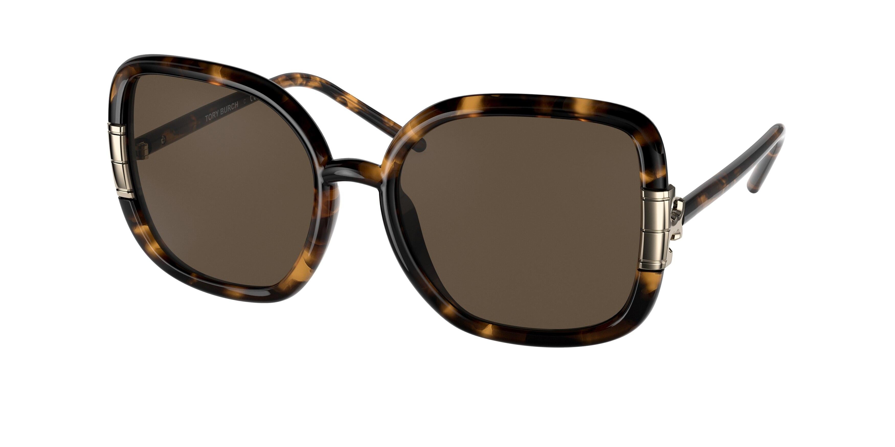 Tory burch half outlet rim sunglasses