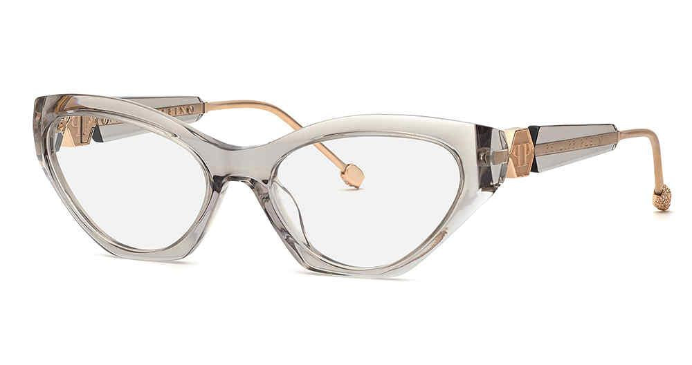 Philipp Plein EYEGLASSES VPP069S-9WF-55 New with case PHILIPP PLEIN VPP069S-9WF-55 Eyeglasses Frame Size 55mm 18mm  main image 2
