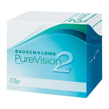 PureVision 2 Monthly Contact Lenses with HD Optics 6PK