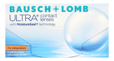 Ultra Toric Monthly Contact Lenses (for Astigmatism) 6PK