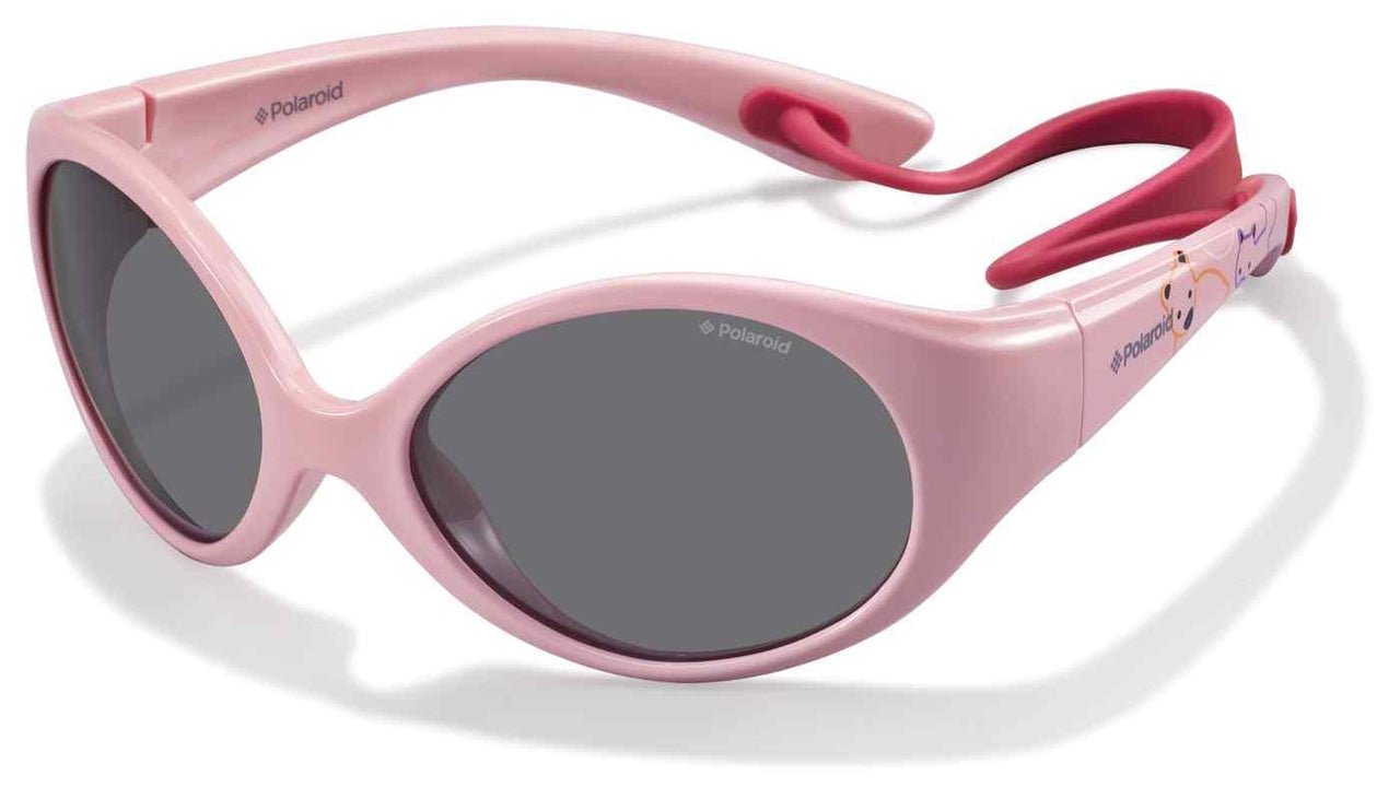 0NM9-Y2 - Ivory Pink - Gray Polarized Lens