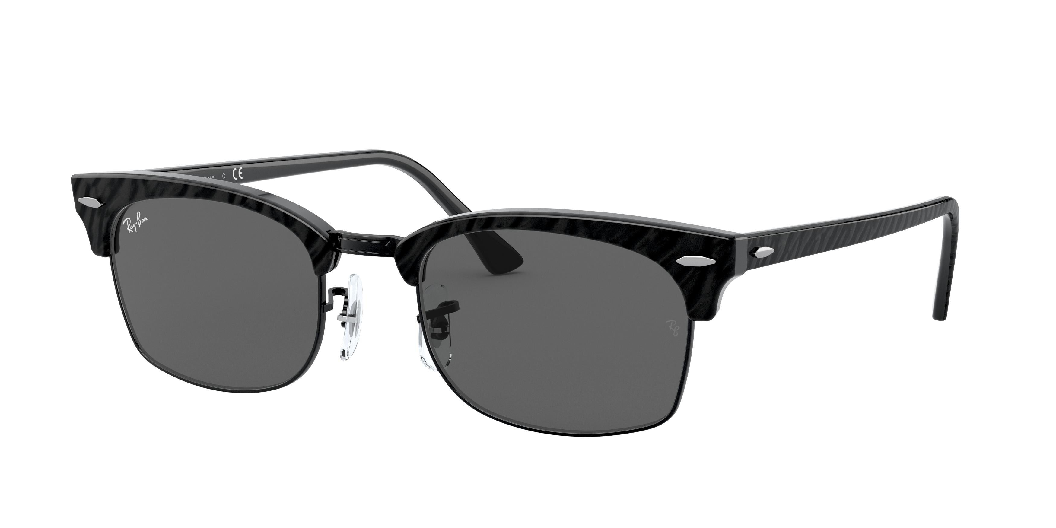 Clubmaster all black on sale