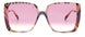 0OBL-3X - Graphic Pink - Burgundy Shaded