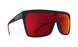 803673 - Soft Matte Black/red Fade - Happy Gray Green with Red Flash