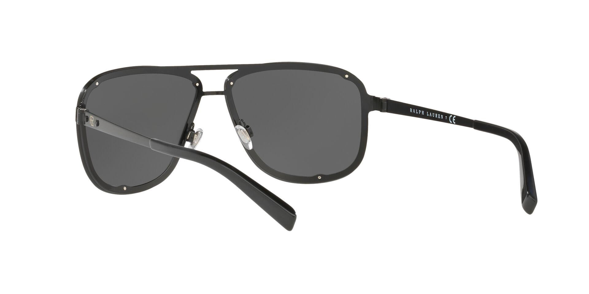 Ralph Lauren Black Aviator outlet Sunglasses