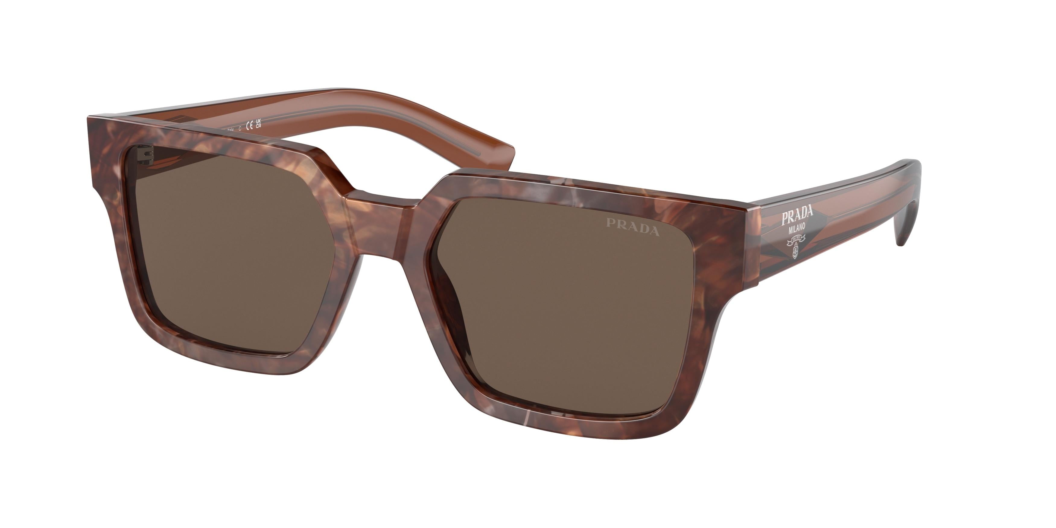 Prada PR 03ZS M (54 - 19) with Grey lenses and Black frame