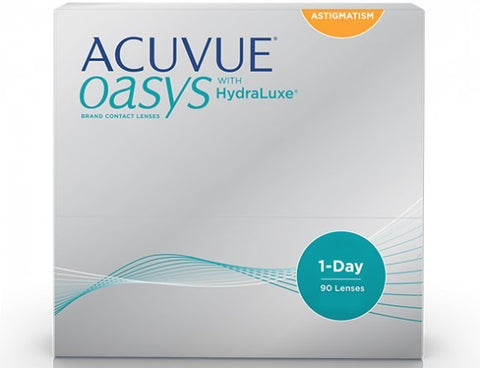 Acuvue Oasys 1-Day Toric Daily Contact Lenses (for Astigmatism) 90PK