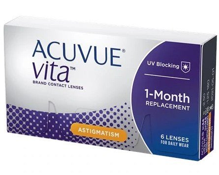 Acuvue Vita Toric Monthly Contact Lenses (for Astigmatism) 6PK