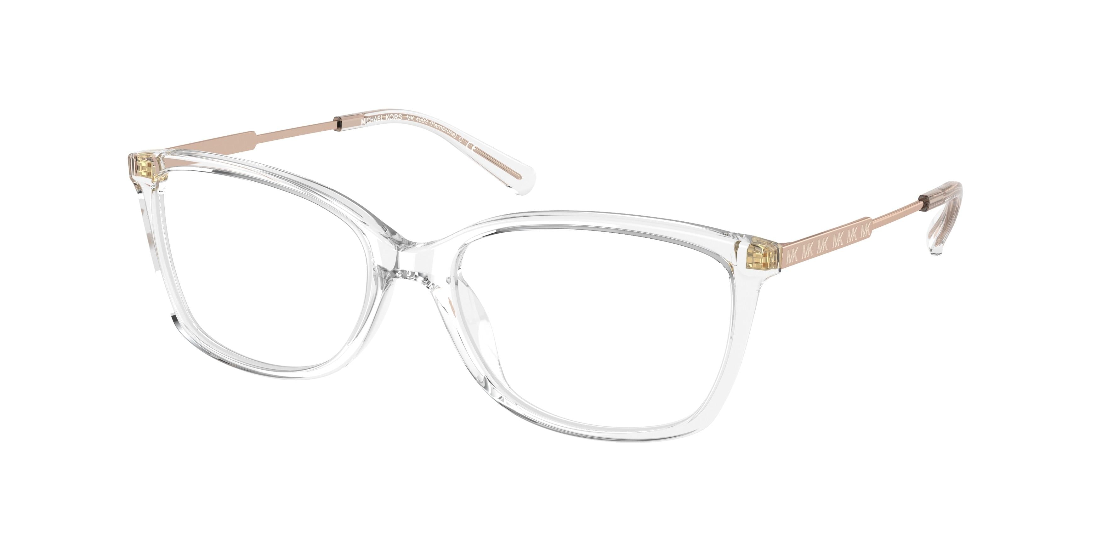 Michael Kors Pamplona 4092 Eyeglasses 3015 - Clear / 54