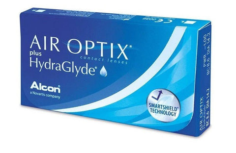 Air Optix plus HydraGlyde Monthly Contact Lenses 6PK