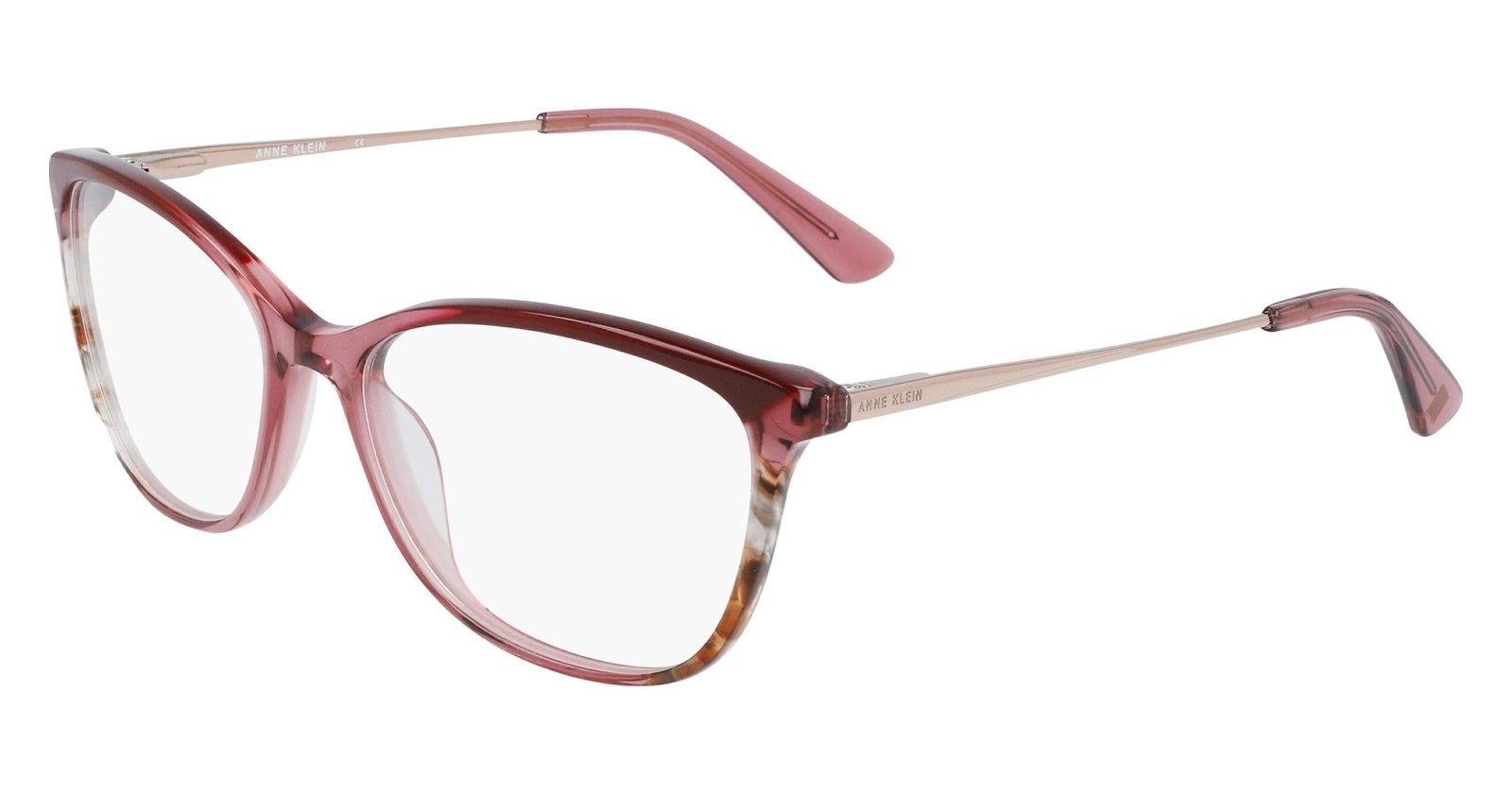 Anne Klein Eyeglasses AK8098 249 50-17-135 Red Full Rim Rectangle Frame Eyewear Anne Klein AK5087 Eyeglasses | Select Eyewear main image 2