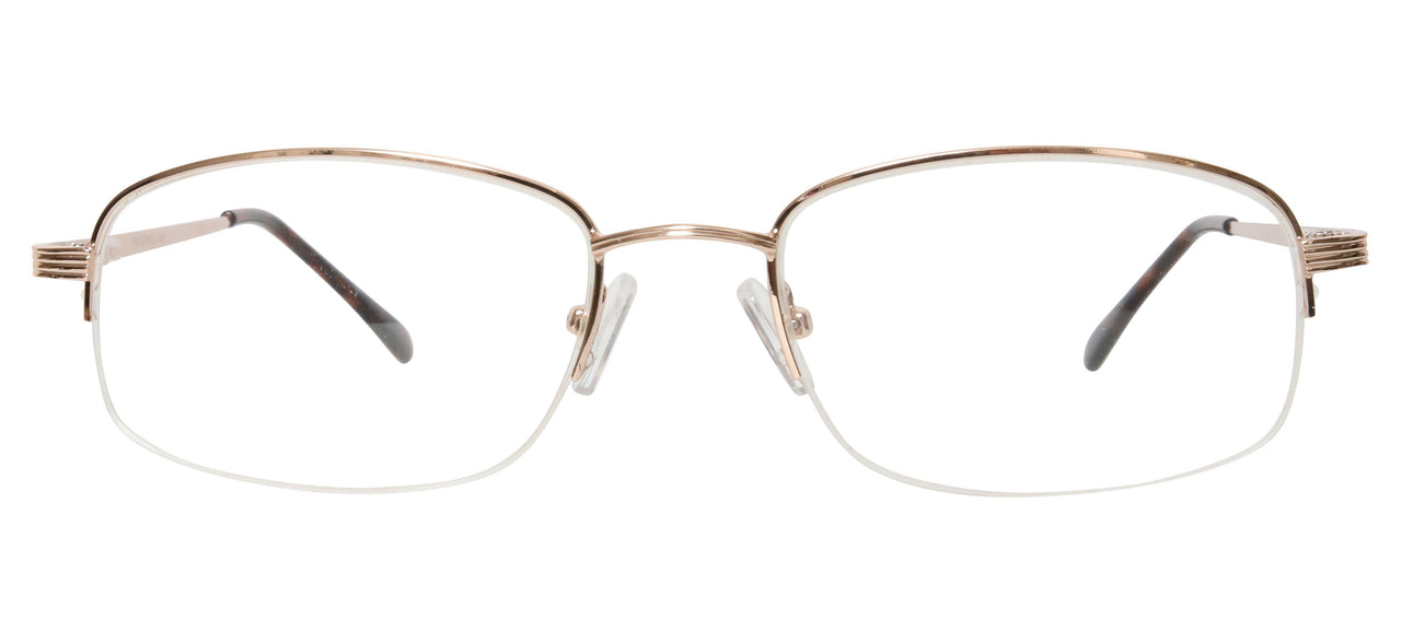 Rectangle Half Rim 201959 Eyeglasses