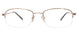 Rectangle Half Rim 201959 Eyeglasses