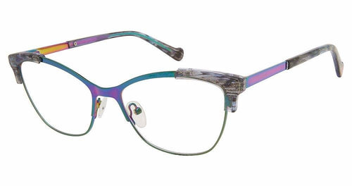 Betsey-Johnson BET-GOOD-KARMA Eyeglasses - designeroptics.com
