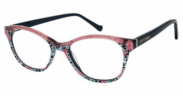 Betsey-Johnson BET-SHIMMY Eyeglasses - designeroptics.com