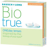 Biotrue ONEday Toric Daily Contact Lenses (for Astigmatism) 30PK / 90PK - designeroptics.com