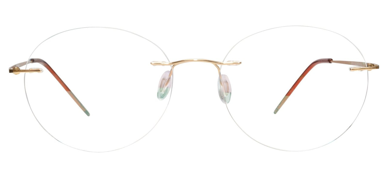 Blue Light Blocking Glasses Oval Rimless 201963 Eyeglasses Includes Blue Light Blocking Lenses