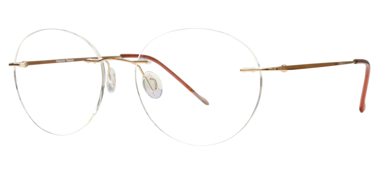 Blue Light Blocking Glasses Oval Rimless 201963 Eyeglasses Includes Blue Light Blocking Lenses