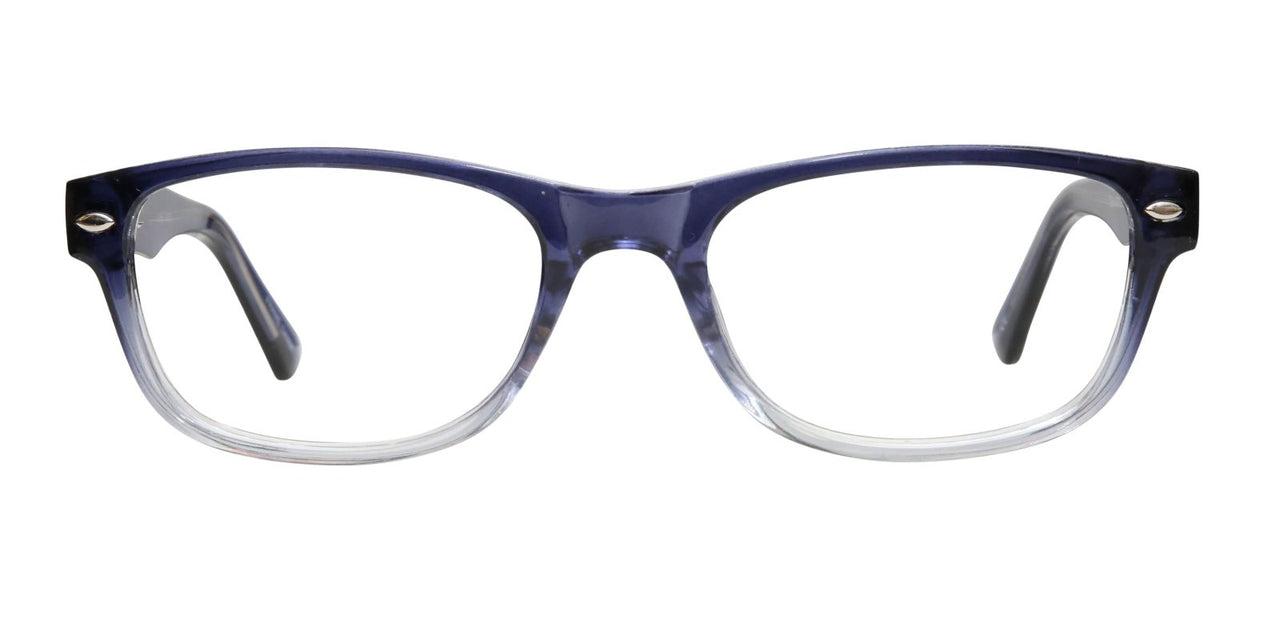 Blue Light Blocking Glasses Rectangle Full Rim 202006 Eyeglasses Includes Blue Light Blocking Lenses