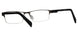 Blue Light Blocking Glasses Rectangle Half Rim 201905 Eyeglasses Includes Blue Light Blocking Lenses