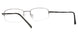 Blue Light Blocking Glasses Rectangle Half Rim 201959 Eyeglasses Includes Blue Light Blocking Lenses
