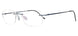 Blue Light Blocking Glasses Rectangle Rimless 201967 Eyeglasses Includes Blue Light Blocking Lenses